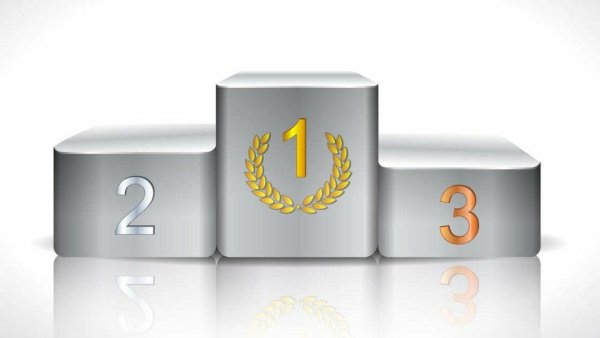 Пьедестал 5 мест