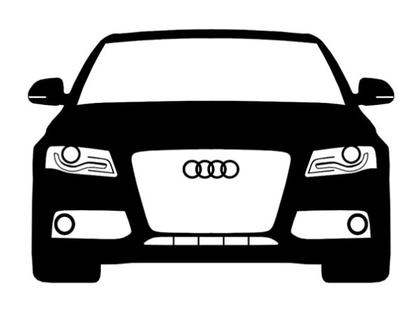 Машинка спереди