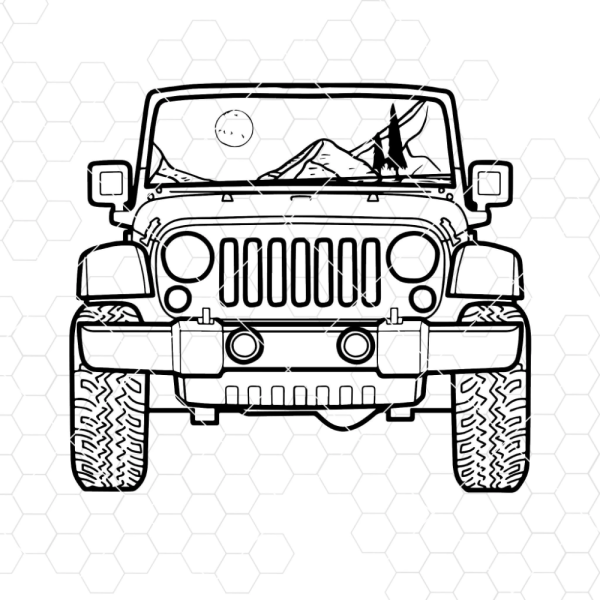 Jeep Wrangler Blueprint