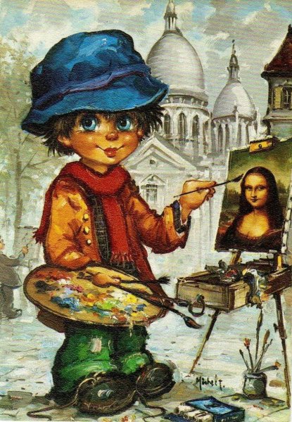 Мишель Томас художник