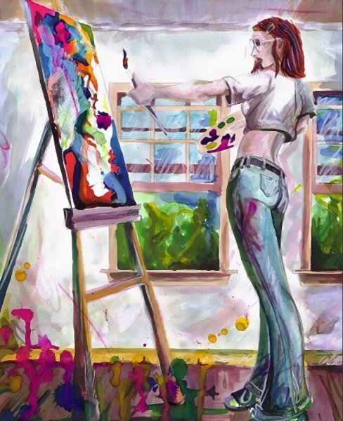 Рисование художник