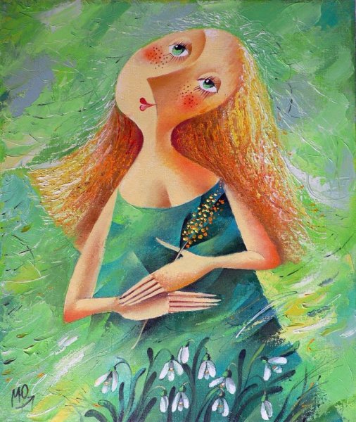 Юрий Мацик наивная живопись