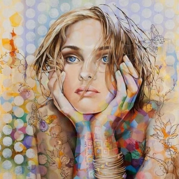 Картины китайской художницы Венди Энджи