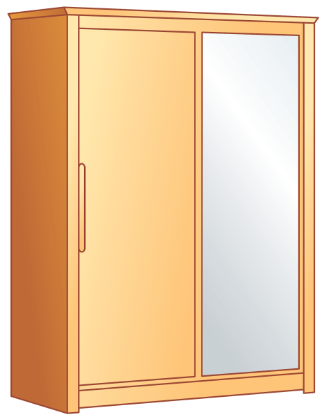 Нарисовать шкаф