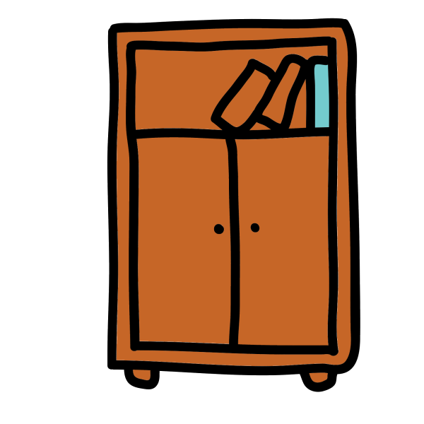 Шкаф мультяшный