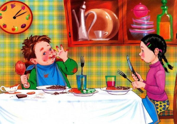 Правила поведения за столом