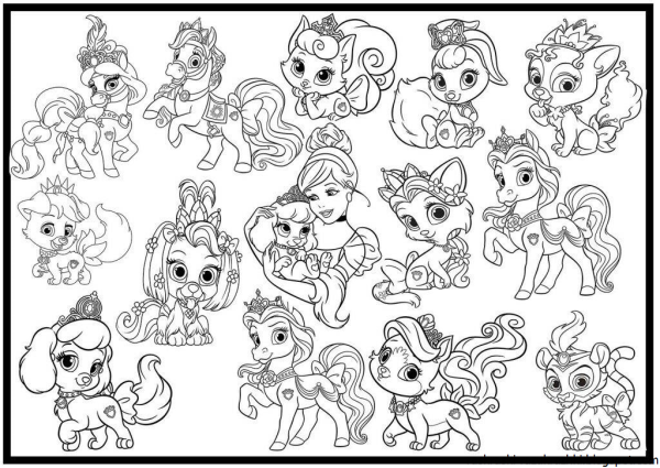 Кошка для раскрашивания