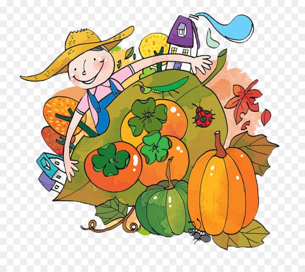 Уборка урожая для детей