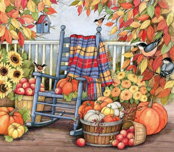 Сюжетная картина сбор урожая