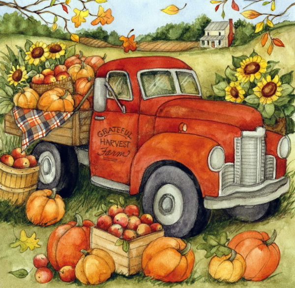 Сад с фруктами для детей