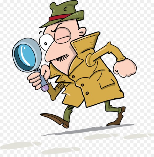 Сыщик с лупой