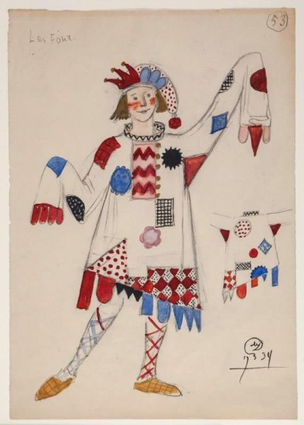 Наброски театральных костюмов