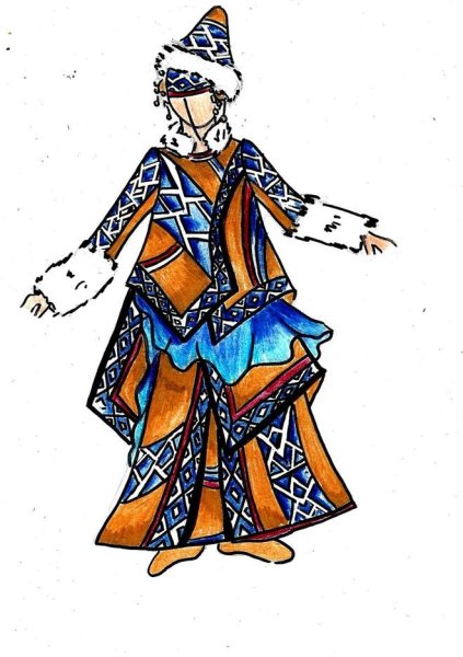 Наброски театральных костюмов