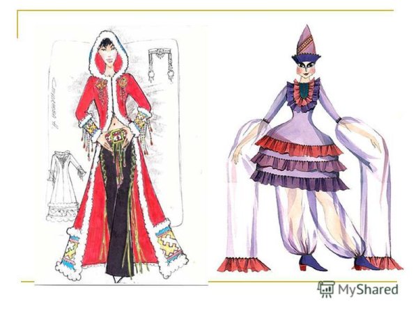 Театральный костюм изо