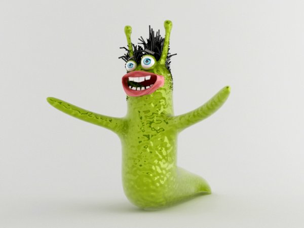 Жучок мультяшный