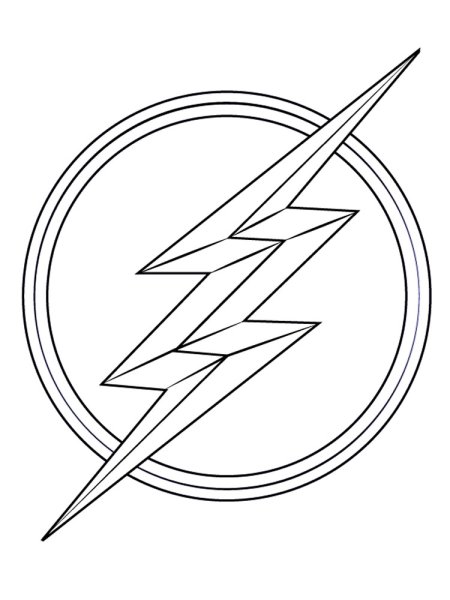 Молния рисунок карандашом