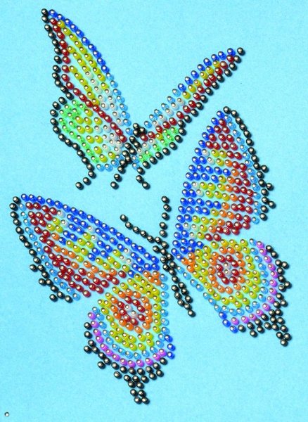 Бабочка из мозаики