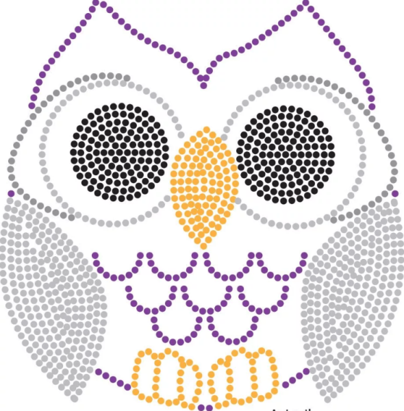 Трафареты для брошек из бисера