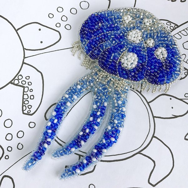 Трафареты для вышивки бисером броши