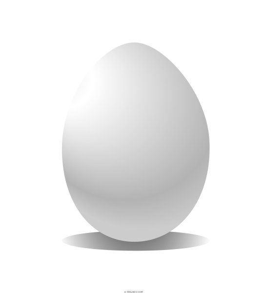 Нарисовать яйцо