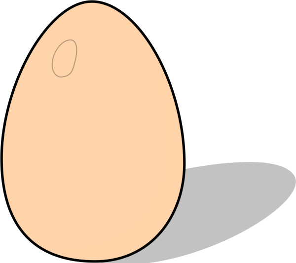 Нарисовать яйцо
