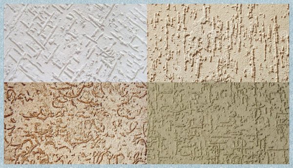 Декоративная фасадная штукатурка короед (типа Краспан)