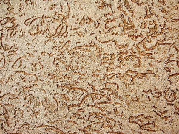 Фактурная шпаклевка короед