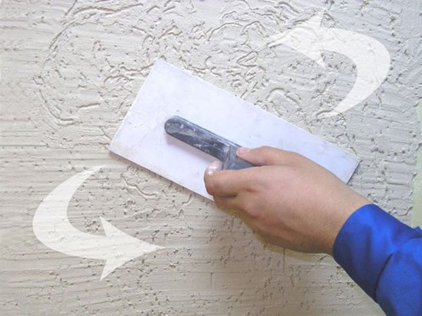 Инструменты для нанесения штукатурки короед