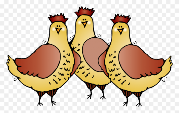 Курочки мультяшные
