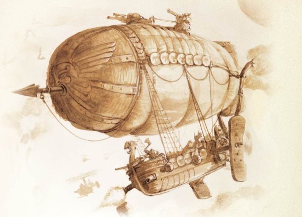 Жюль Верн воздухоплавание дирижабль