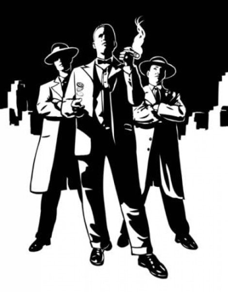 Силуэт бандита