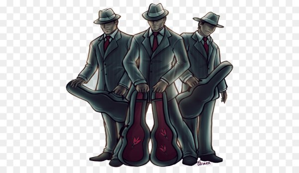 Мафиози нарисованный