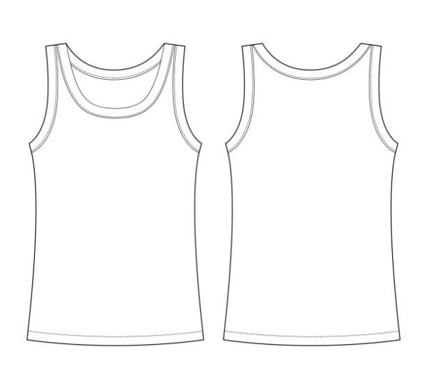 Макет майки