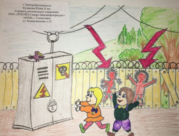 Рисунок на тему электробезопасность