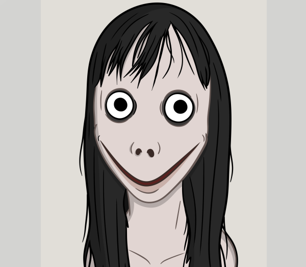 МОМО рисунок карандашом