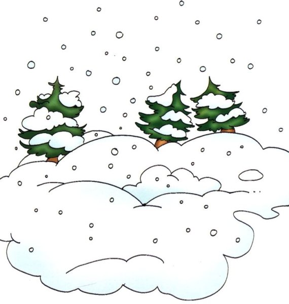 Сугроб для дошкольников