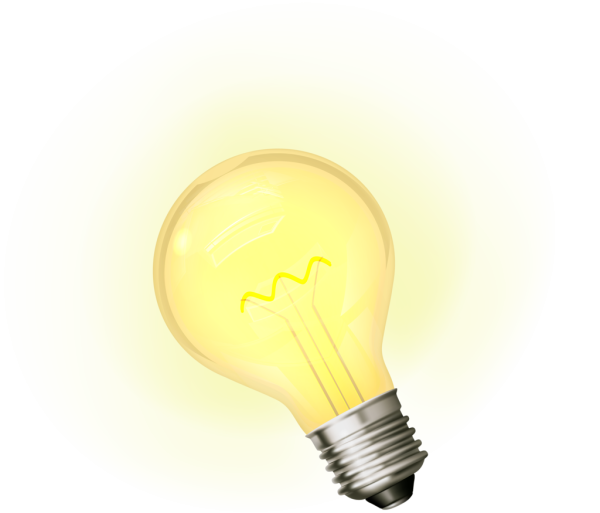 Лампочка светится