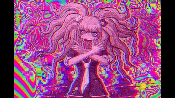 Данганронпа glitchcore