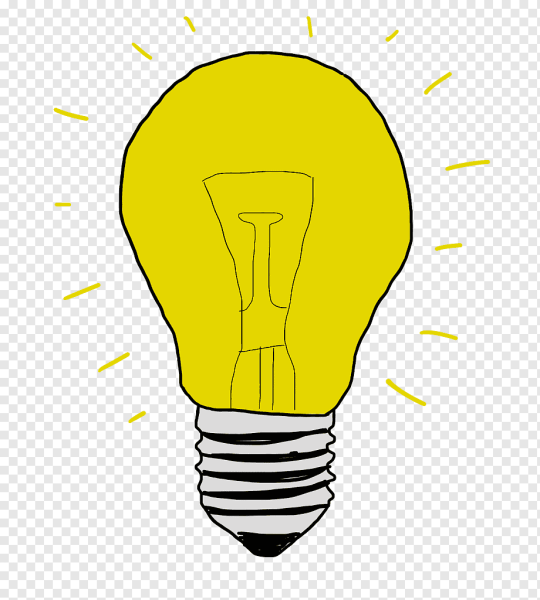 Лампочка карандашом