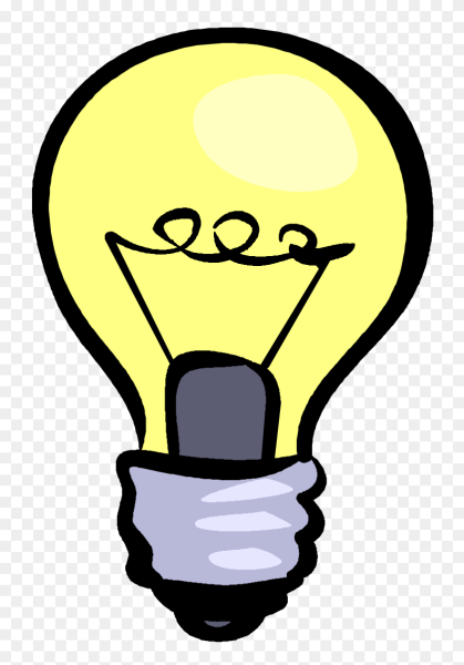 Лампочка мультяшная