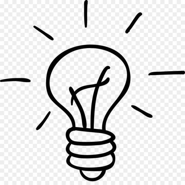 Лампочка контур