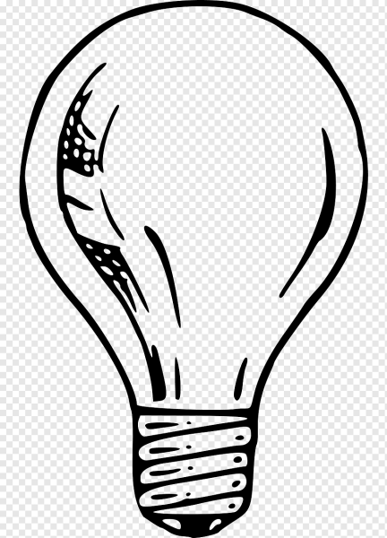 Лампочка рисунок