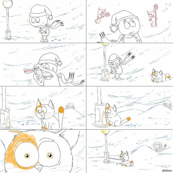 Комиксы нарисованные детьми