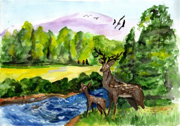 Зароведнке уголки роднлго края