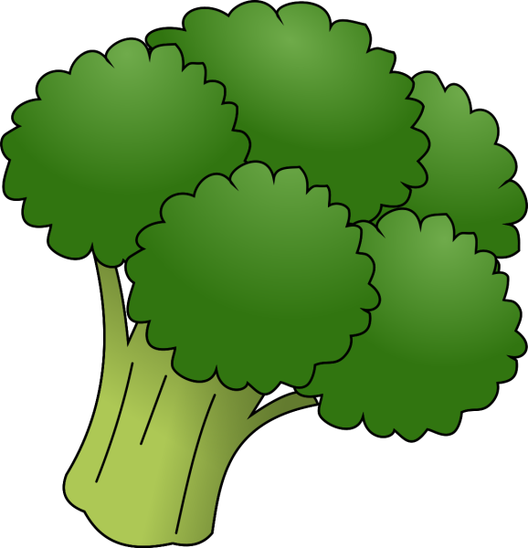 Брокколи мультяшная