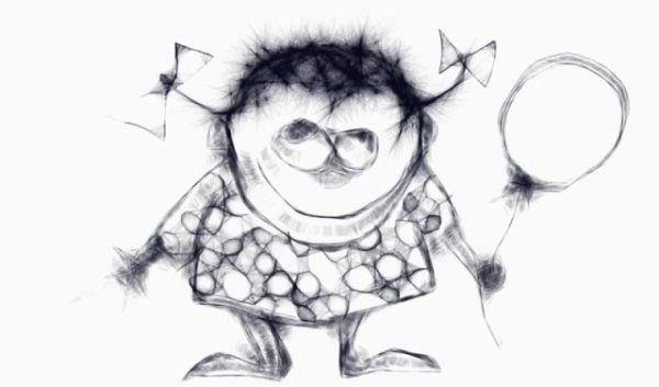 Девочка бяка