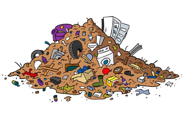 Мусор мультяшный