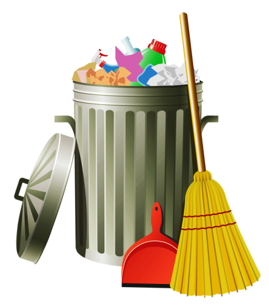 Нарисовать мусор