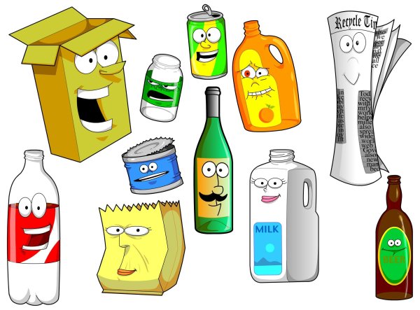 Мусорный мешок вектор