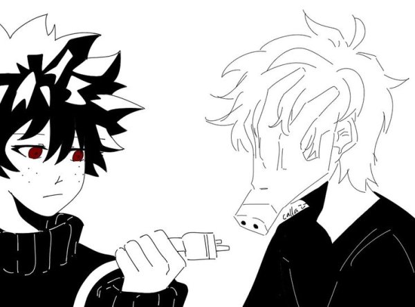 Раскраска моя геройская Академия лига злодеев